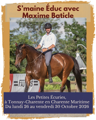 Stage avec Maxime Baticle